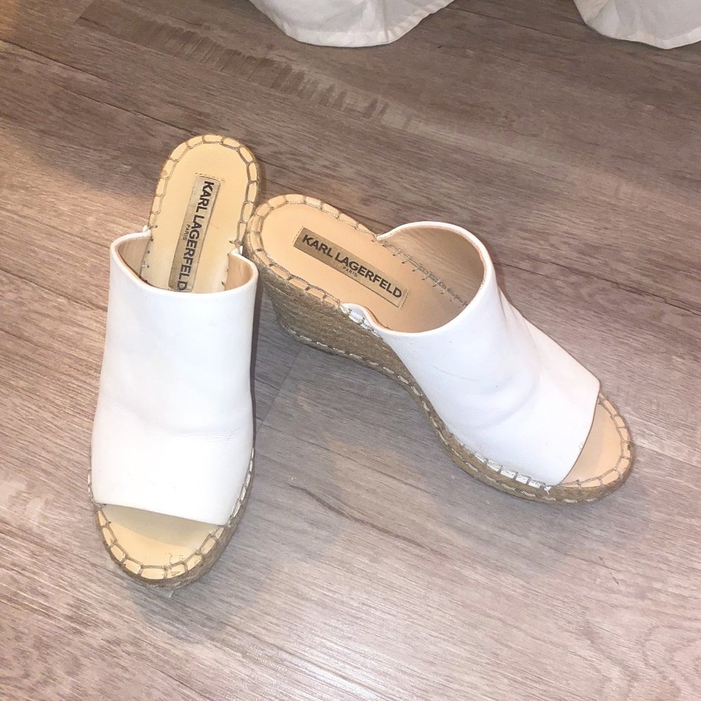 Karl Lagerfield Wedges